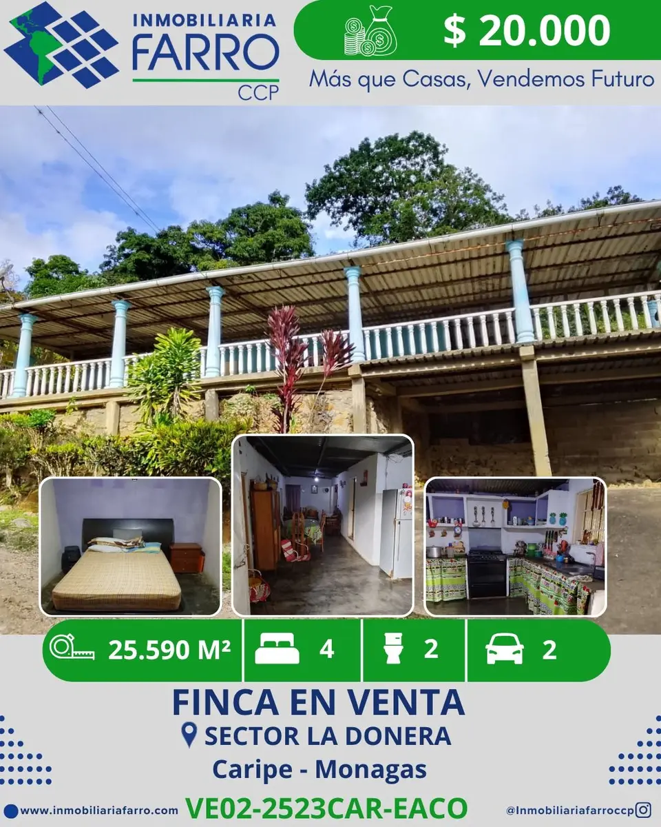 INMOBILIARIA FARRO VENDE FINCA SECTOR LA DONERA