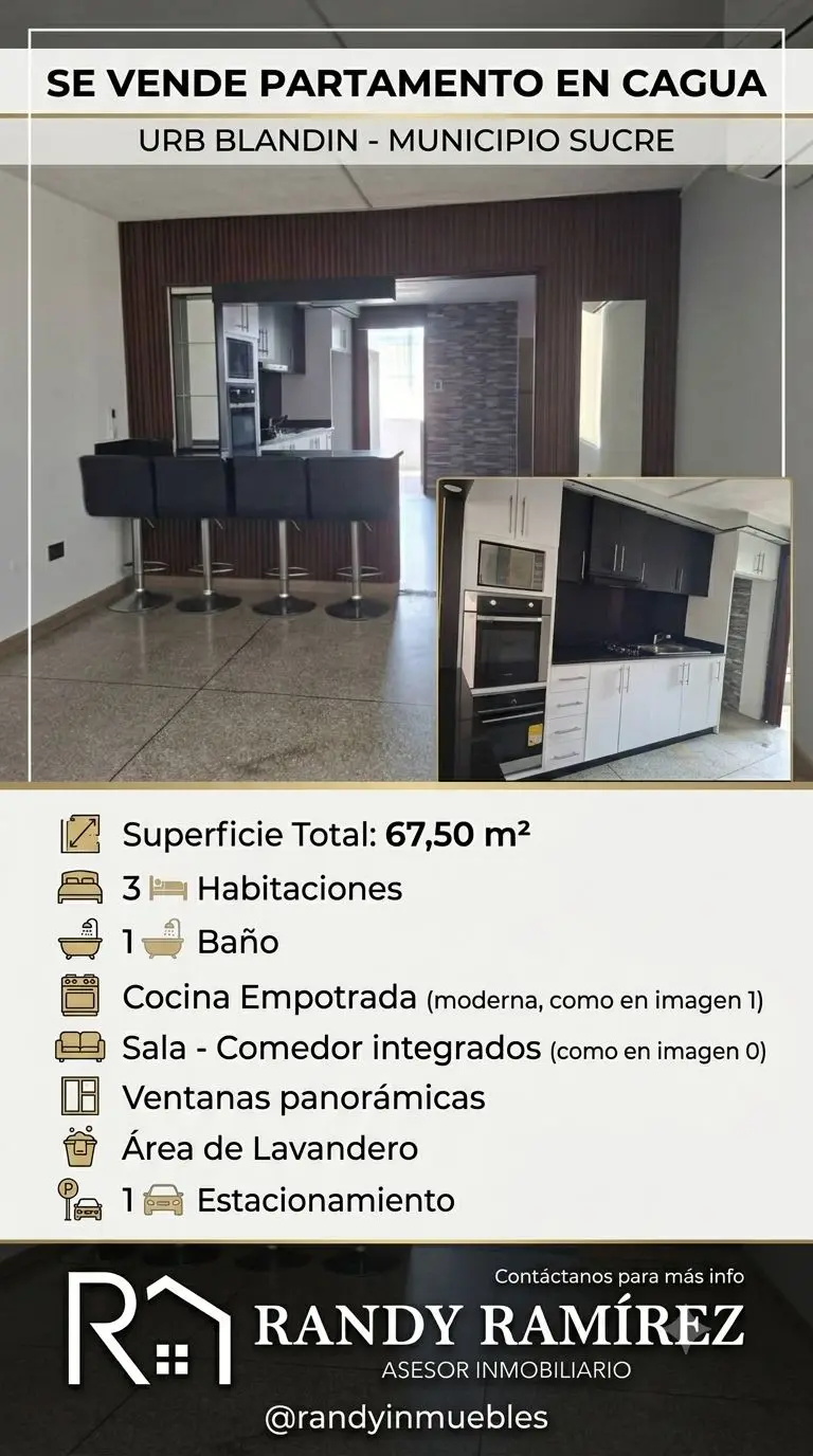 Apartamento en venta Cagua/ Aragua